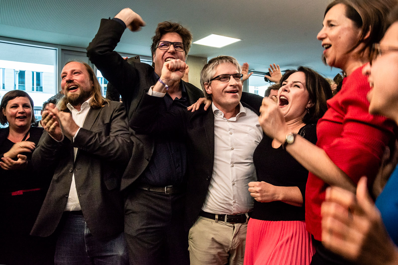Europawahl 2019, die Grüne Wahl-Party
