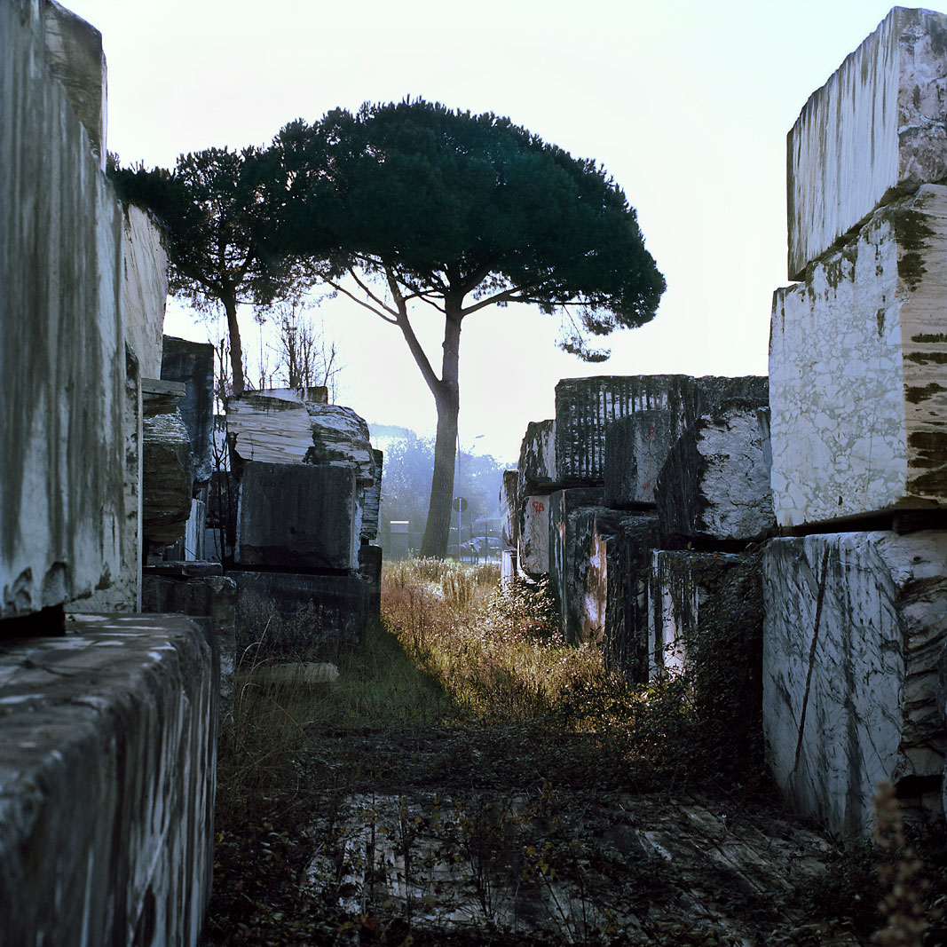 Altes Marmor-Saegewerk in Pietrasanta, Italien 2010